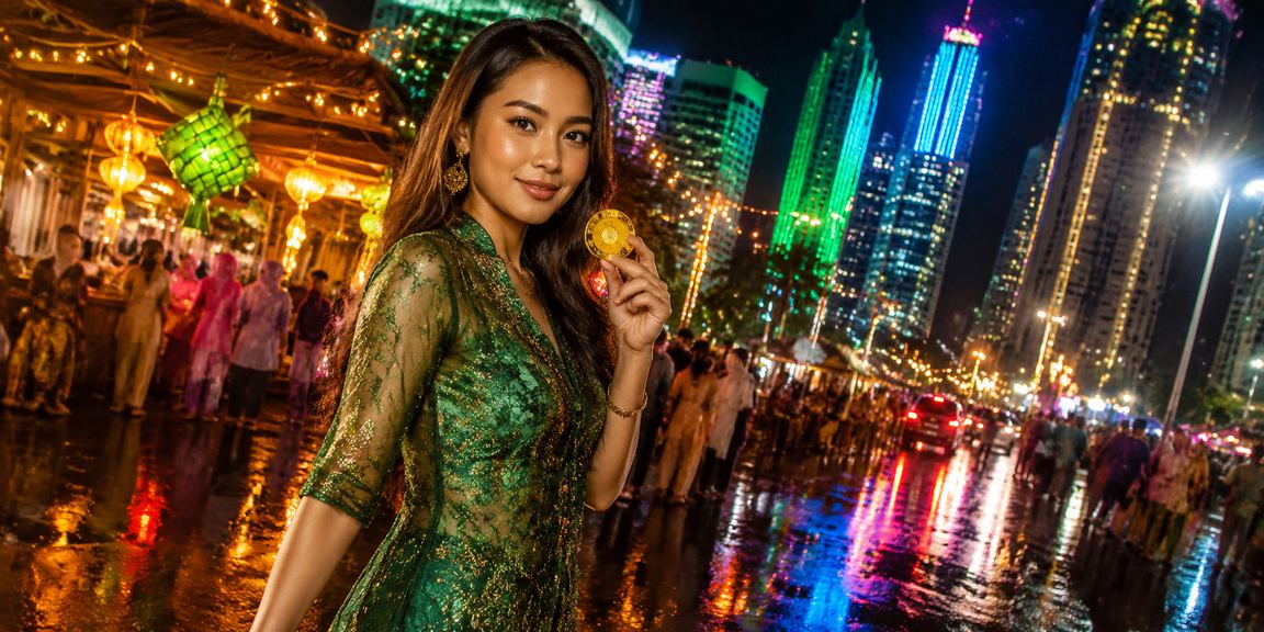 Pertaruhan Hari Raya Petaling Jaya bergaya Malaysia di platform klia1