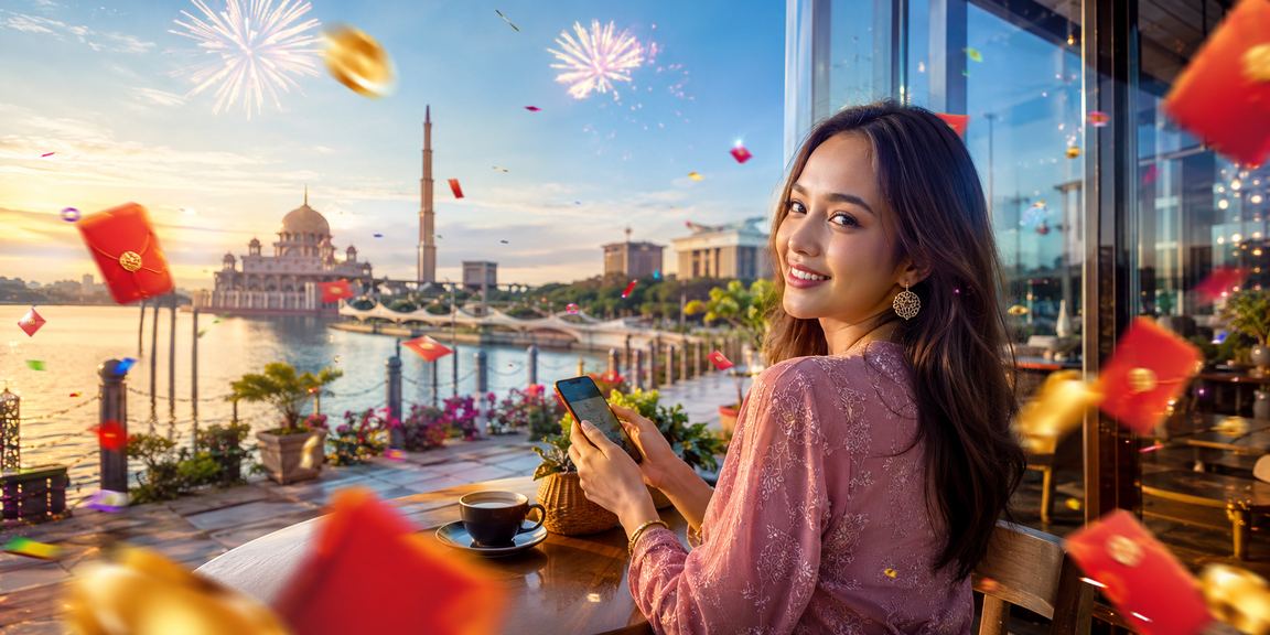Bonus sampul merah Putrajaya bergaya Malaysia untuk perayaan klia1
